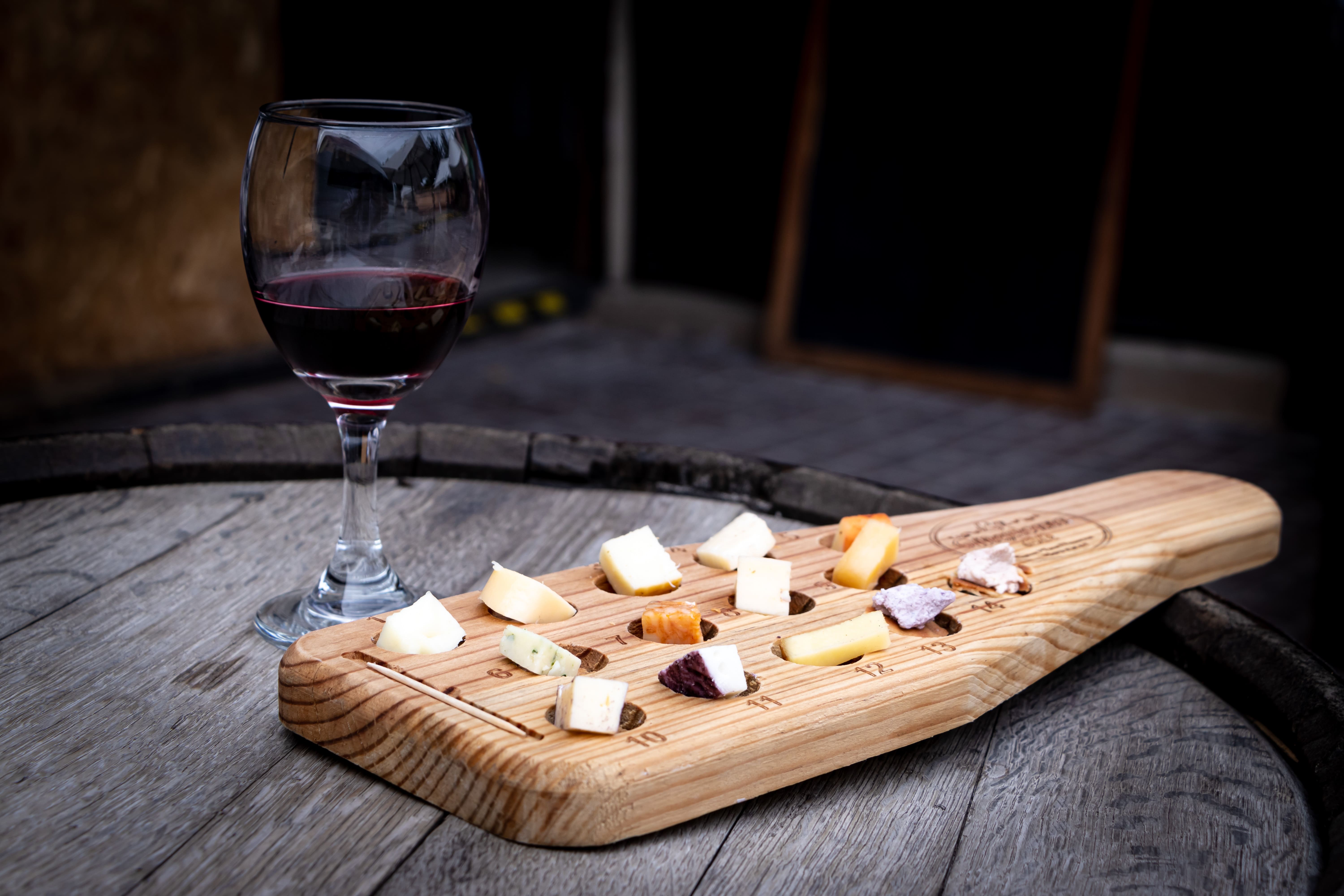 Dégustation de vins et tapas